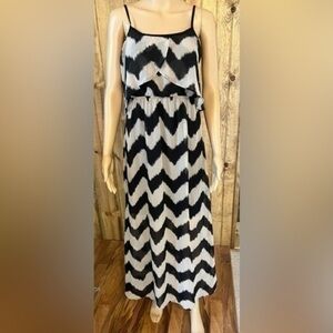 Cute - dress long sheer with half skirt underneath